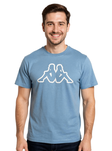 Kappa Kappa T-Shirt Logo Cromen XL_Blue dusk