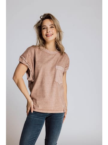 ZHRILL Damen T-Shirt ZHSVEA SPECIAL in Braun