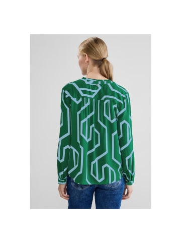 Street One Langarmbluse in dark brisk green