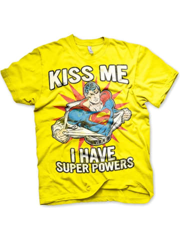 Superman T-Shirt in Gelb