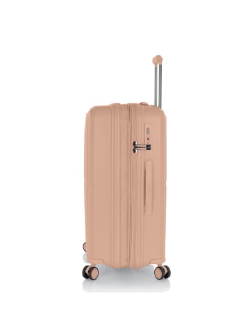 Heys AirLite 4 Rollen Trolley M 66 cm mit Dehnfalte nude