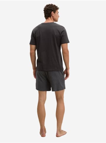 Marc O'Polo Pyjama classic in black/black print