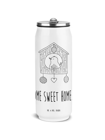 Mr. & Mrs. Panda sport trinkflasche Vogelhaus Home mit Spruch in Weiß