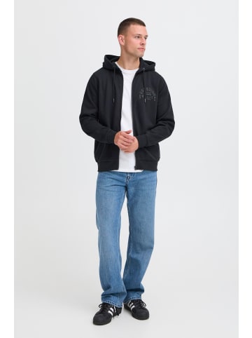BLEND Kapuzenfleecejacke BHMSunic in Schwarz