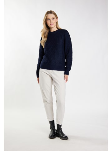 DreiMaster Damen Strickpullover in Marine