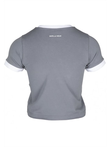 Gorilla Wear Crop Top Shirt - New Orleans - Grau