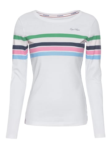 Kangaroos Langarmshirt in weiß