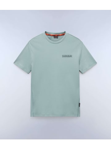 Napapijri T-Shirt "S-Vanni Ss" in Grün