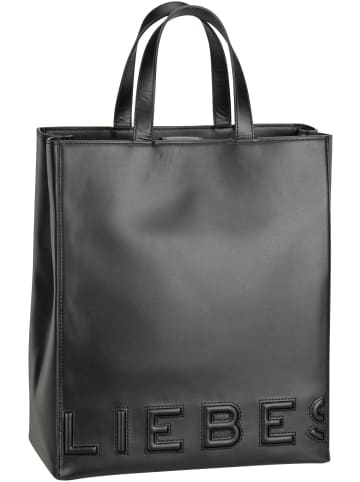 LIEBESKIND BERLIN Handtasche Paper Bag Logo M in Black