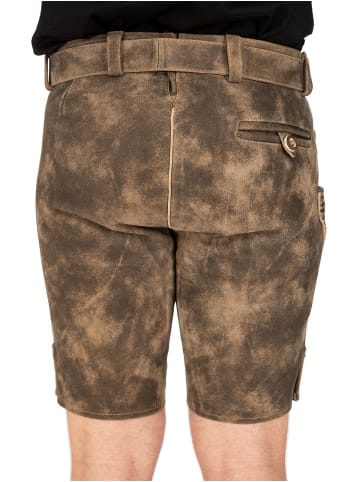 MADDOX Lederhose URGSEE in braun