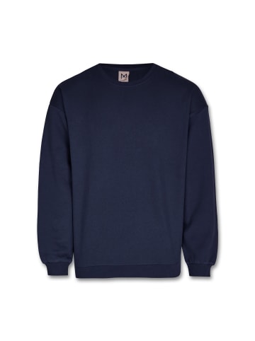 MANITOBER Basic Sweatshirt in Navy