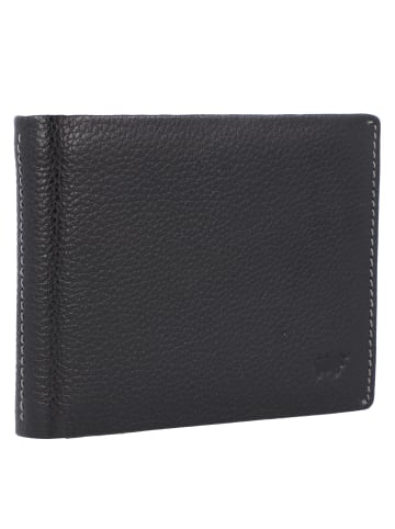 Braun Büffel Prato Geldbörse RFID Leder 12 cm schwarz