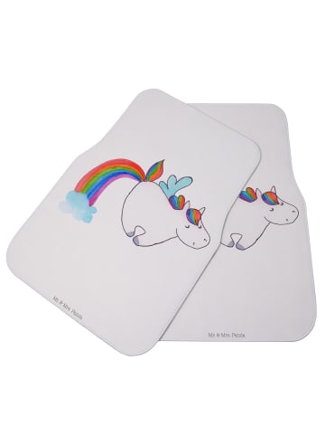 Mr. & Mrs. Panda Automatte Einhorn Fliegendes Pferd ohne Spruch in Weiß