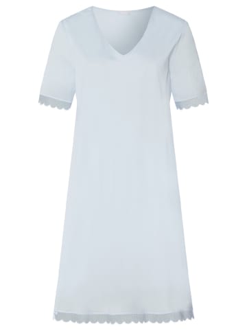 Hanro Nachthemd Inaya in Watery blue