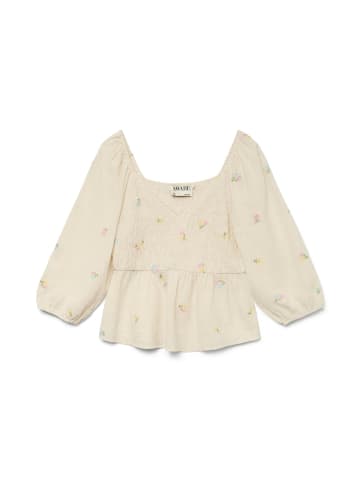 Vero Moda Gesmoktes Top in Birch