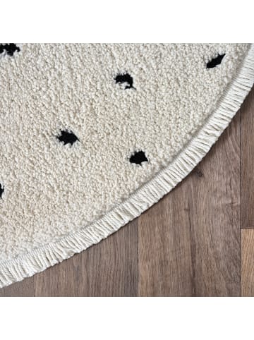 KADIMA DESIGN Läufer Abstrakt weich wohnlich Wohnzimmer Schlafzimmer gemütlich in Creme