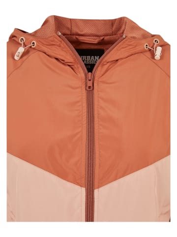 Urban Classics Windbreaker in terracotta/amber