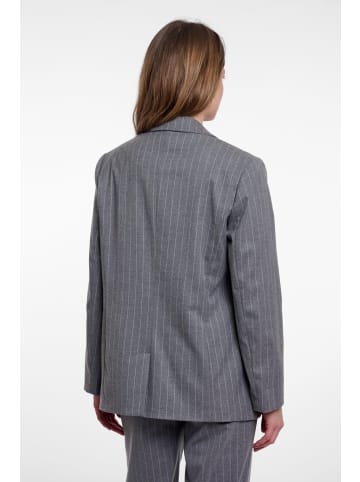 RINO&PELLE Carla.7002613 Blazer in Mid Grey Pinstripe