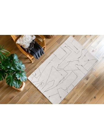 Kayoom Teppich Napoli 536 in creme - rechteckig