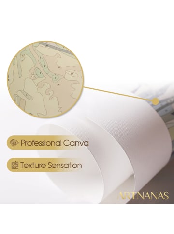 ARTNANAS DIY Malen nach Zahlen Set-"Heidelbeere" 