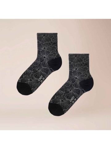 Kunert Socken Allover Love in Black