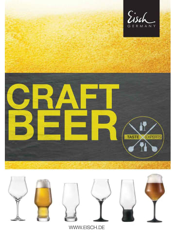 Eisch 2er Set Bierbecher Craft Beer Experts 450 ml in transparent