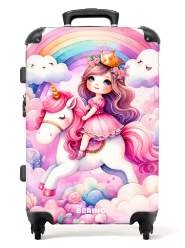 MuchoWow Suitcase, Koffer, Reisekoffer Wolken