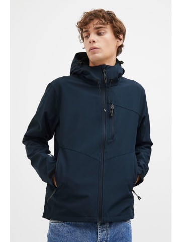 North Bend Softshelljacke NBRody M 211134MMM W-PRO 8.000 mit wasserdichter Beschichtung in Blau