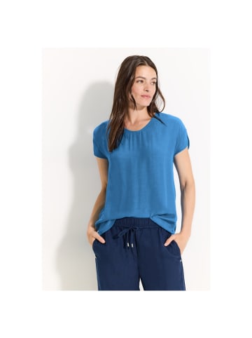 Cecil Halbarmbluse in Azure Blue
