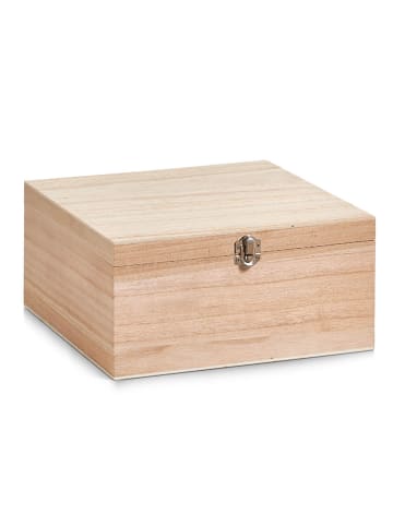 Zeller Present Holzkiste in braun