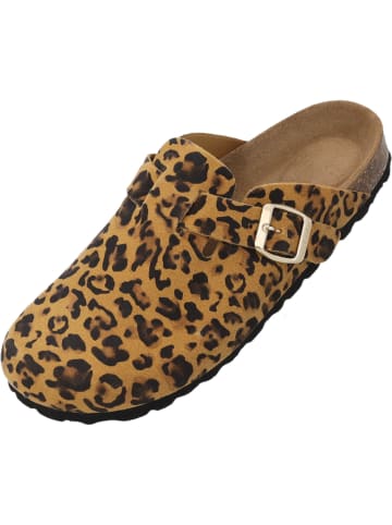 Palado Clogs Kiel Premium Leather in Leo