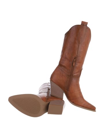 Ital-Design Stiefel in Camel