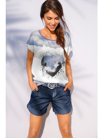 Heine Kurzarmshirt in blau