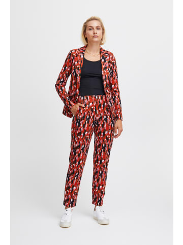 ICHI IHKate regular fit in Sugar Almond Art AOP