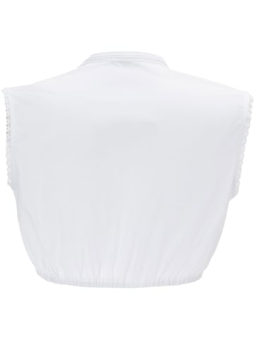 Wiesnkönig Dirndlbluse Isolde K20 in Weiß