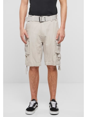 Brandit Cargo Shorts in weiß