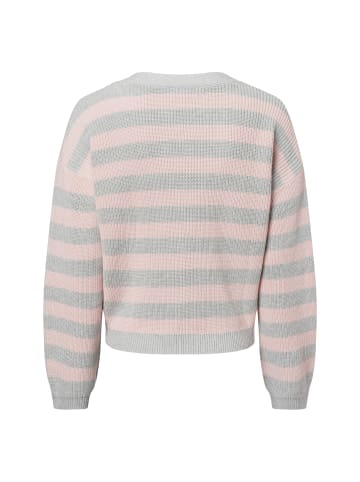 Franco Callegari Strickjacke in hellgrau rosa - 0001