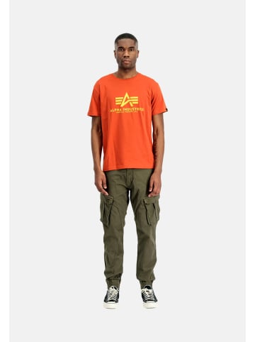 Alpha Industries T-Shirt in rot