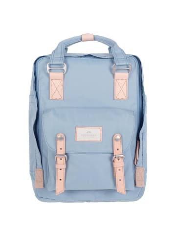Doughnut Macaroon 16 - Rucksack 38 cm (mustard) in light blue