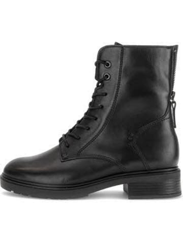 Gabor Damen Stiefel/Boots ungefüttert Schnürstiefeletten H in Schwarz