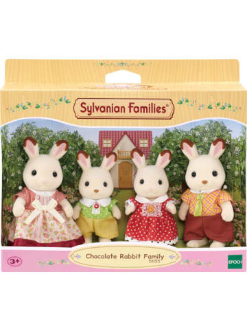 EPOCH Sylvanian Families 5655 Schokoladenhasen Familie NEU - 3-7 Jahre