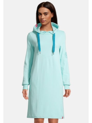 Salzhaut Sweatkleid für Damen in blau