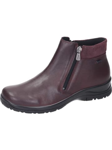 Comfortabel Sportliche Stiefeletten in bordeaux