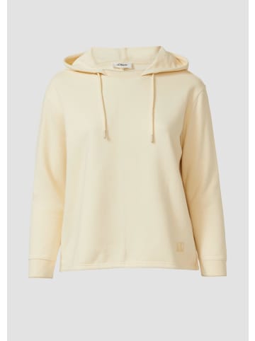 s.Oliver Sweatshirt in 8000_helles beige