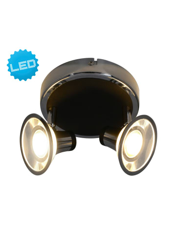 näve LED Spot "NEAPEL" in chrome - (L)15 cm x (B)15 cm x (H)13 cm - EEK G