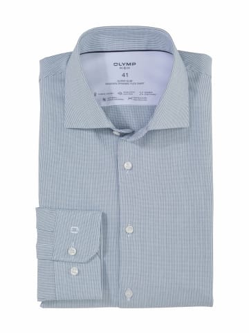 OLYMP  Langarm Business Hemd für Herren in grün