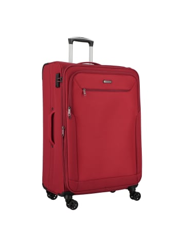 D&N Travel Line 6874 4-Rollen Trolley 76 cm bordeaux