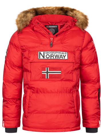Geographical Norway Windbreaker in Rot