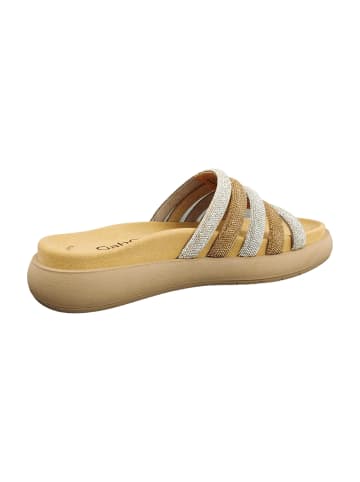 Gabor Klassische Pantoletten in Gold