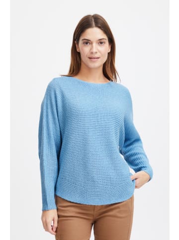 Fransa Strickpullover langarm FRERETTA Loose fit in Endless Sky Melange